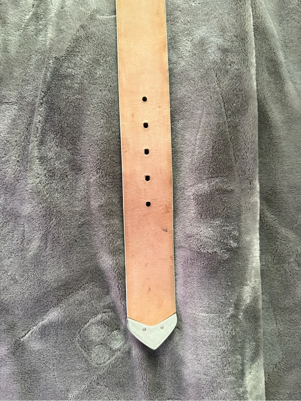IRO Beige Leather Belt
